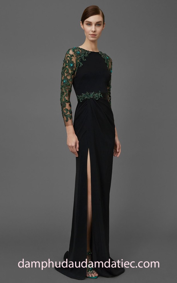 dam phu dau dam da tiec marchesa-pre-fall-2016-lookbook-10 may dam da tiec dep meera meera fashion concept