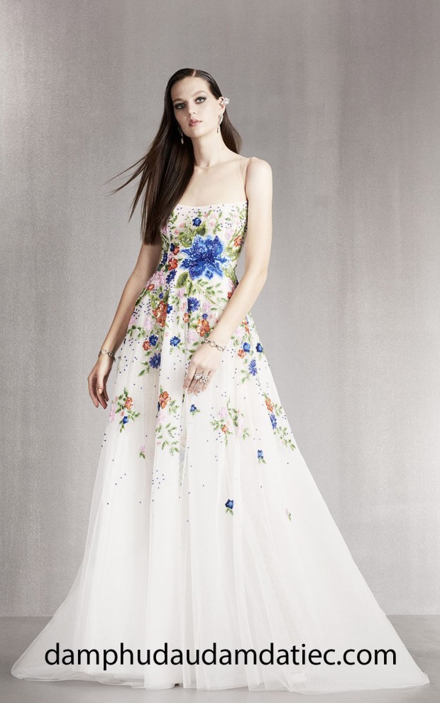 ao cuoi meera meera bridal dam da hoi GEORGES-HOBEIKA-RTW-SS-18-look35 dam da tiec dep sai gon