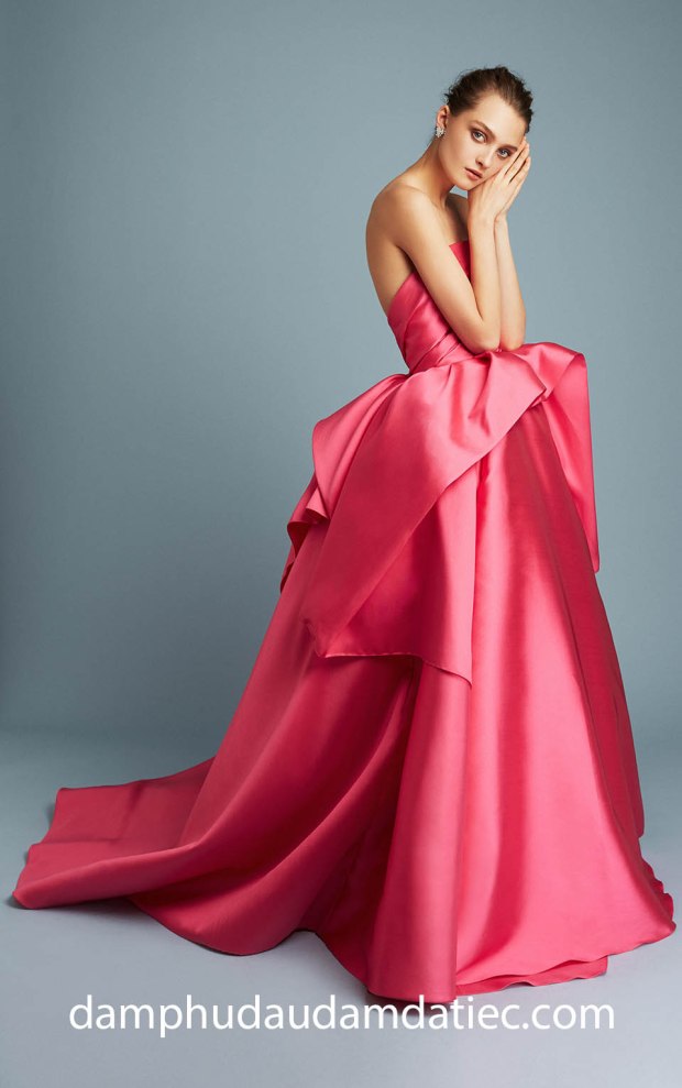 ao cuoi meera meera bridal dam da hoi Reem Acra PreF17 look-18 may ao cuoi meera meera fashion concept