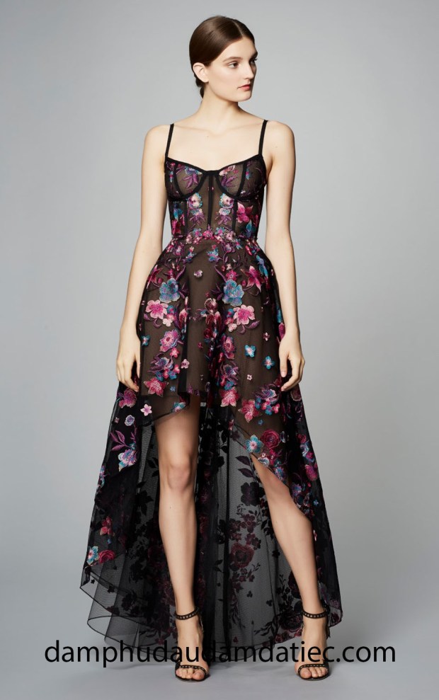 dam da tiec dam da hoi Marchesa Notte Pre Fall 2017 LOOK-8-1 may ao cuoi meera meera fashion concept