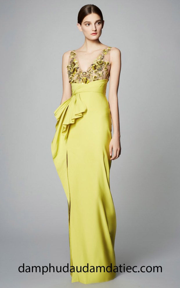 dam da tiec Marchesa Notte Pre Fall 2017 LOOK-3-1 may dam cuoi meera meera fashion concept