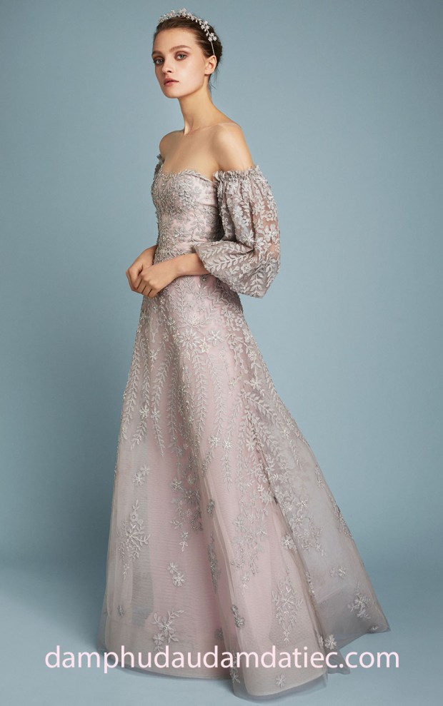 ao cuoi meera meera bridal dam da hoi cong chua Reem Acra PreF17 look-31 may ao cuoi dam da hoi dep sai gon