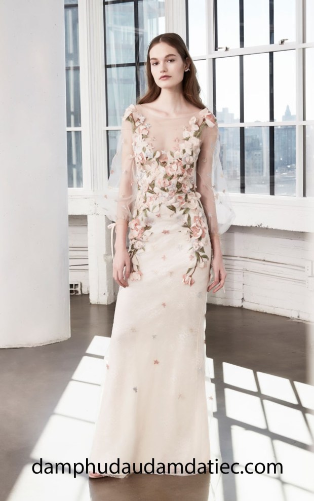 ao cuoi nuoc ngoai may dam da tiec may dam da hoi tp hcm MARCHESA-NOTTE-FW17-LOOK-3 ao cuoi meera meera