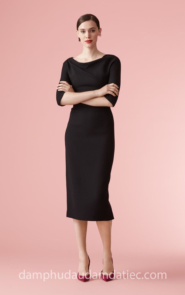 dam da tiec ngan Carolina Herrera Resort 17 may dam da tiec dep tp hcm ao cuoi meera meera fashion concept