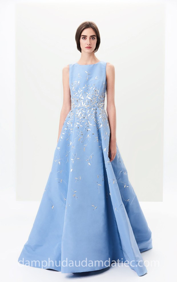 dam da tiec cong chua 2018 Oscar RUFFLED EMBROIDERED may dam da tiec tp hcm ao cuoi meera meera fashion concept.jpg