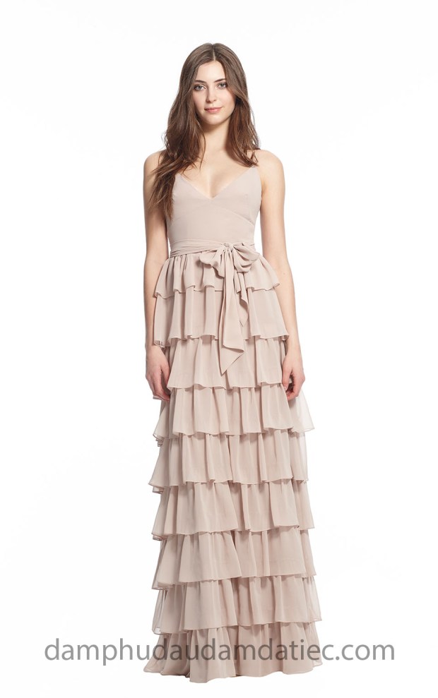 dam phu dau dam da tiec Monique Lhuillier Bridesmaid SS18 45048 may dam phu dau dep tp hcm may dam phu dau ao cuoi meera meera fashion concept