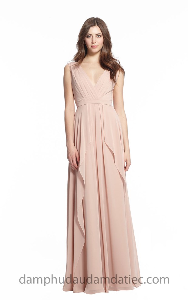 dam phu dau dam da tiec Monique Lhuillier Bridesmaid SS18 450482 may dam phu dau sai gon ao cuoi meera meera fashion concept