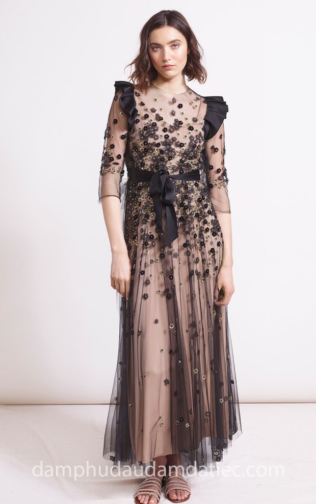 dam da tiec Reem Acra PreF18 look-5 dia chi may dam da hoi dep tp hcm ao cuoi meera meera fashion concept