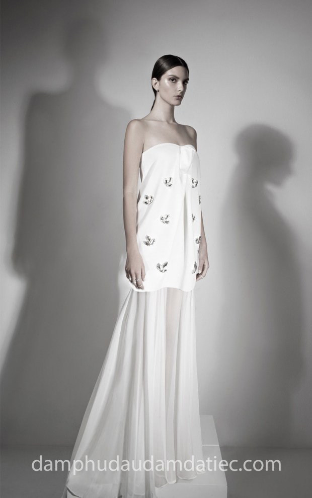 dam da tiec an tuong Dana Harel Pastel Mist 46 dia chi may dam da tiec dep sai gon xuong may ao cuoi cao cap meera meera fashion concept