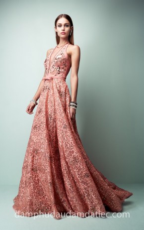 Địa chỉ may đầm dạ hội đẹp TP HCM Sài Gòn đầm dạ hội Georges Hobeika 2018 đính đá thêu ren xưởng may áo cưới cao cấp Meera Meera Fashion Concept