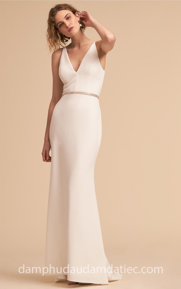 may dam phu dau dep tp hcm BHLDN Bridal 2018 Jones Dress dia chi may dam phu dau sai gon xuong may ao cuoi cao cap meera meera fashion concept