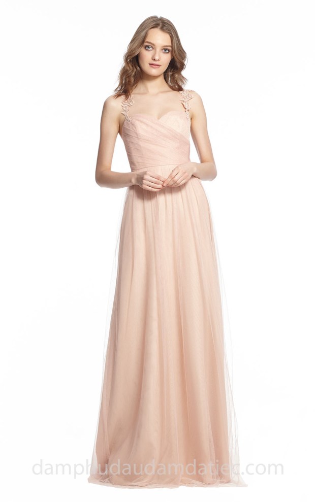 đầm phụ dâu đẹp tp hcm Monique Lhuillier Bridesmaid SS18 may đầm phụ dâu sài gòn may áo cưới meera meera fashion concept