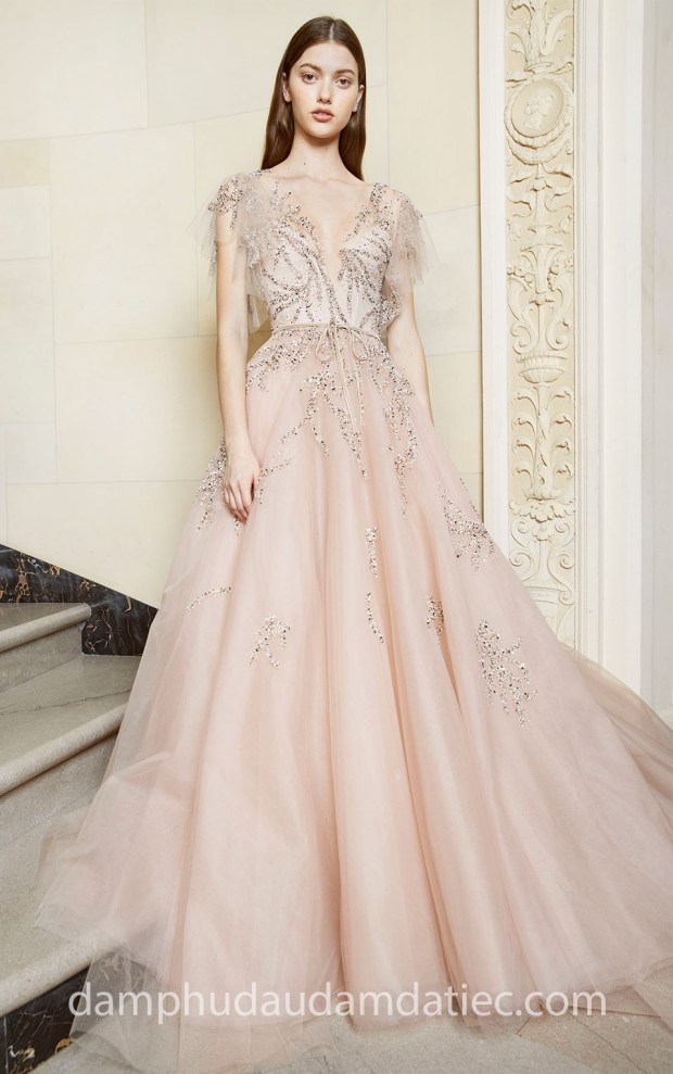 dam da hoi cong chua dep Monique Lhuillier 2019 dia chi may dam da hoi dep tp hcm xuong may ao cuoi cao cap meera meera fashion concept