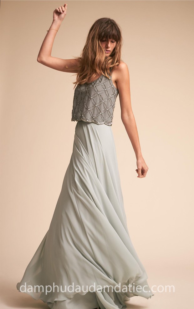 may đầm dạ tiệc đẹp tp hcm đầm váy crop top BHLDN 2018 Milo Hampton Dress địa chỉ may đầm dạ hội sài gòn áo cưới meera meera fashion concept