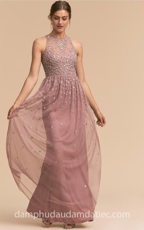 may đầm dạ tiệc đẹp sài gòn đầm cổ yếm BHLDN 2018 Ginny Dress địa chỉ may áo cưới đẹp tp hcm áo cưới meera meera fashion concept