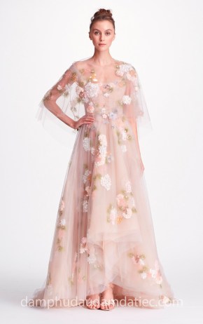 may đầm dạ tiệc đẹp tp hcm đầm mullet Marchesa SS18 Notte địa chỉ may đầm dạ hội đẹp sài gòn váy cưới cao cấp meera meera fashion concept