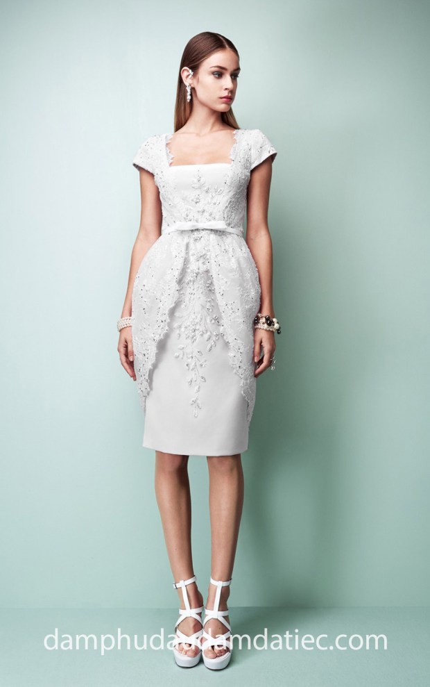 may đầm dạ tiệc đẹp sài gòn đầm bút chì đính đá GEORGES-HOBEIKA may đầm dạ hội tp hcm áo cưới meera meera bridal