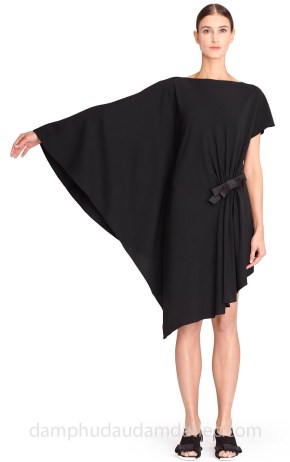 đầm dạ tiệc đẹp tp hcm Lanvin Summer 2018 Black Asymetrical may đầm dạ hội đẹp sài gòn meera meera fashion concept