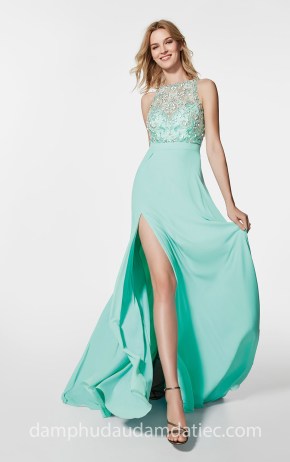 may đầm dạ tiệc đẹp tp hcm đầm xẻ tà Pronovias 18 xưởng váy cưới cao cấp meera meera fashion concept