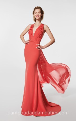 đầm dạ tiệc đẹp 2018 đầm nữ thần hy lạp Pronovias 18 graf xưởng may đầm dạ hội tp hcm áo cưới meera meera fashion concept