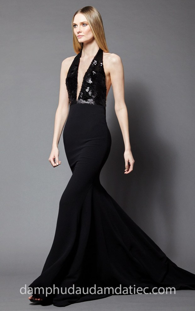 may đầm dạ tiệc đuôi cá đẹp Romona Keveza FW17 xưởng may áo cưới cao cấp meera meera fashion concept