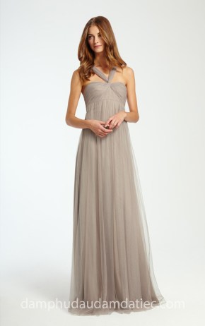 may đầm phụ dâu đẹp tp hcm Monique Lhuillier Bridesmaid Dress xưởng may áo cưới meera meera bridal