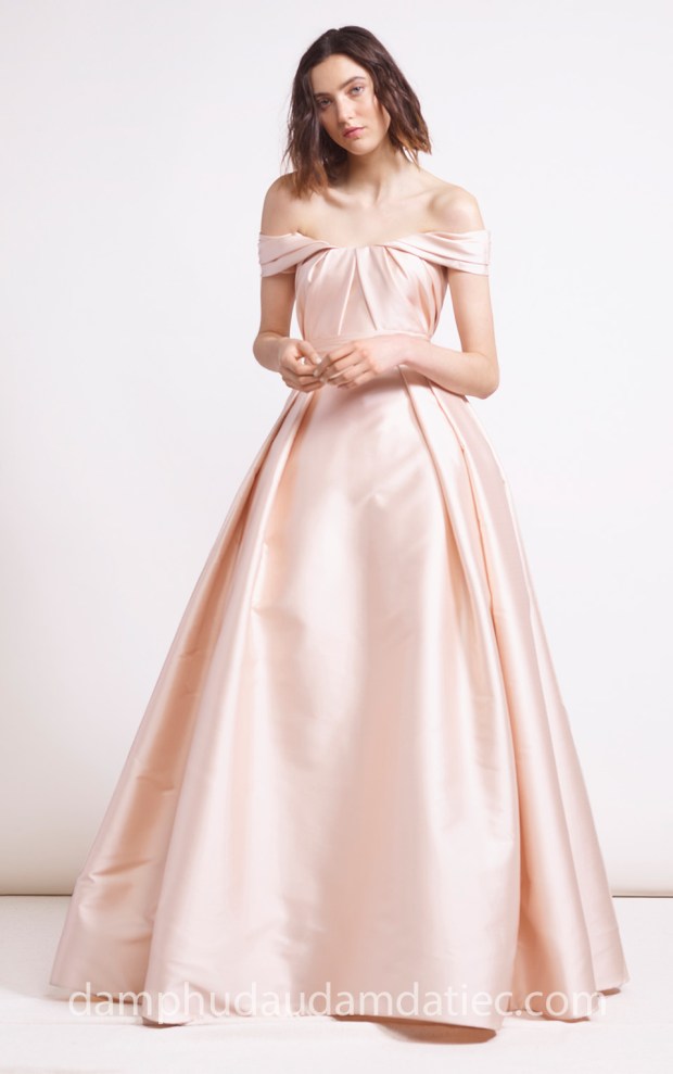 đầm dạ hội công chúa đẹp Reem Acra PreF18 xưởng may đầm dạ hội đẹp tp hcm sài gòn áo cưới meera meera fashion concept