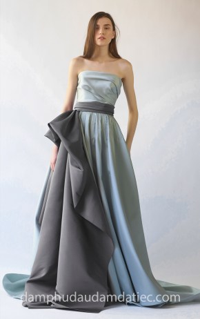 may đầm dạ hội đẹp tp hcm sài gòn Reem Acra Fall18 xưởng may đầm cưới meera meera bridal