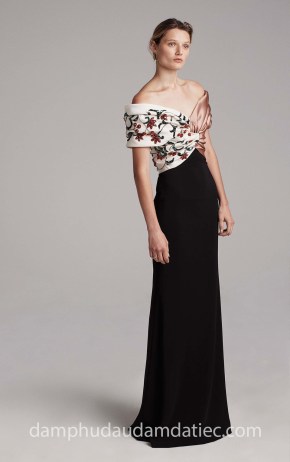 may đầm dạ tiệc đẹp tp hcm sài gòn áo cưới meera meera fashion concept đầm dạ hội trễ vai Elizabeth-Kennedy-Spring-2018