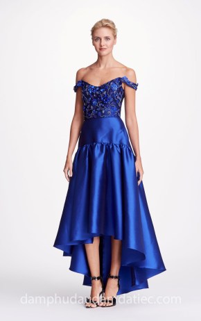 xưởng may đầm dạ hội đẹp tp hcm sài gòn áo cưới meera meera đầm mullet trễ vai Marchesa_SS18_Notte_005