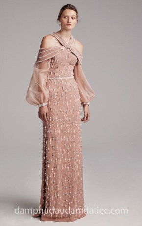 xưởng may đầm dạ hội đẹp tp hcm sài gòn áo cưới meera meera fashion concept đầm dạ tiệc đính đá Elizabeth-Kennedy-Spring-2018