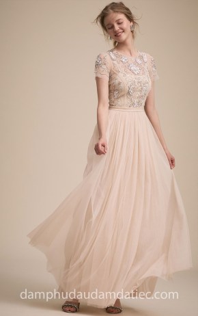 xưởng may đầm dạ tiệc đẹp áo cưới meera meera fashion concept đầm dạ tiệc đính đá BHLDN 2018 Sakara