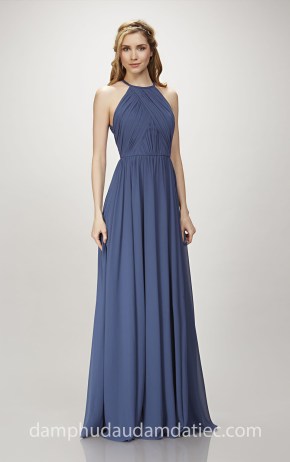 xưởng may đầm phụ dâu dạ tiệc áo cưới meera meera bridal đầm cổ yếm Theia 2018 Allison