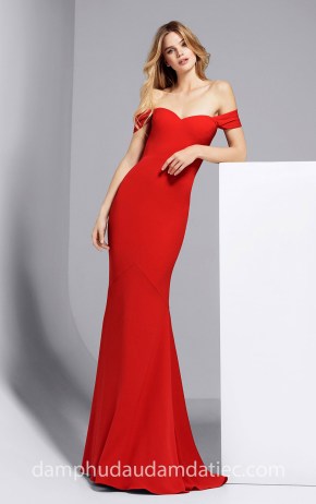 đầm dạ tiệc đuôi cá Pronovias 18 georgeta may đầm dạ tiệc đẹp tp hcm sài gòn áo cưới meera meera fashion concept