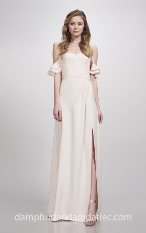 đầm phụ dâu trễ vai Theia 2018 Brooklyn may đầm dạ tiệc đẹp tp hcm sài gòn áo cưới meera meera bridal