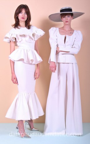 may đầm dạ tiệc ấn tượng tp hcm sài gòn áo cưới meera meera bridal đầm đuôi cá tea length Christian Siriano Resort 2018 01