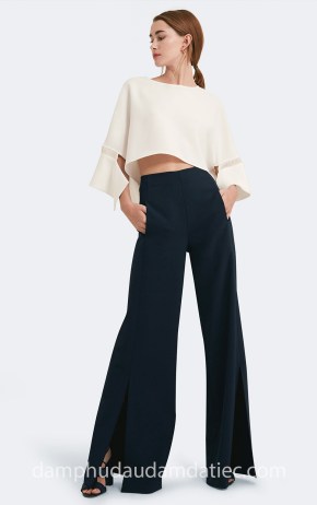may đầm dạ teic65 đẹp tp hcm sài gòn áo cưới meera meera váy crop top AQ AQ 2018 Misha Wide Leg