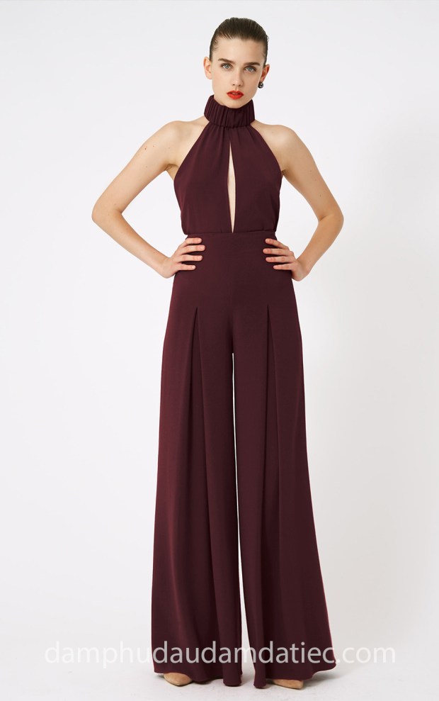 may đầm dạ tiệc đẹp tp hcm sài gòn meera meera bridal đầm jumpsuit AQ AQ 2018 Ronda Halter