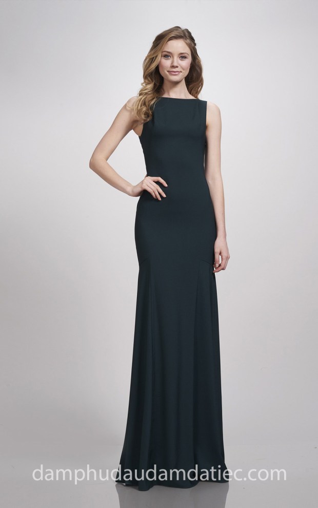 may đầm phụ dâu đẹp tp hcm sài gòn áo cưới meera meera đầm đuôi cá Theia 2018 Bianca