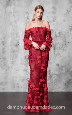 đầm dạ hội Marchesa Notte Resort 2018 LOOK_22 may đầm dạ tiệc đẹp tp hcm sài gòn áo cưới meera meera bridal