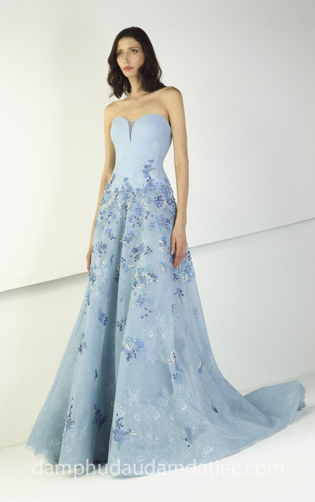 may đầm dạ hội đẹp tp hcm sài gòn áo cưới meera meera đầm công chúa cúp ngực Tony Ward SS18 RTW 15