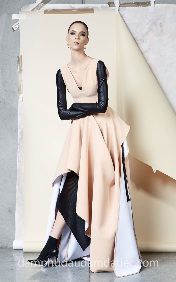 may dam da hoi dep tp hcm sai gon ao cuoi meera meera Maticevski-Fall-2018-RTW-06