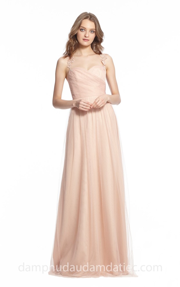 may đầm phụ dâu đẹp tp hcm sài gòn áo cưới meera meera Monique Lhuillier Bridesmaid SS18 Cameo