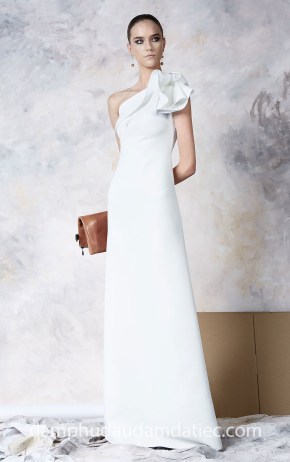 xưởng may đầm dạ tiệc đẹp tp hcm sài gòn áo cưới meera meera bridal Maticevski-Fall-2018-RTW-26