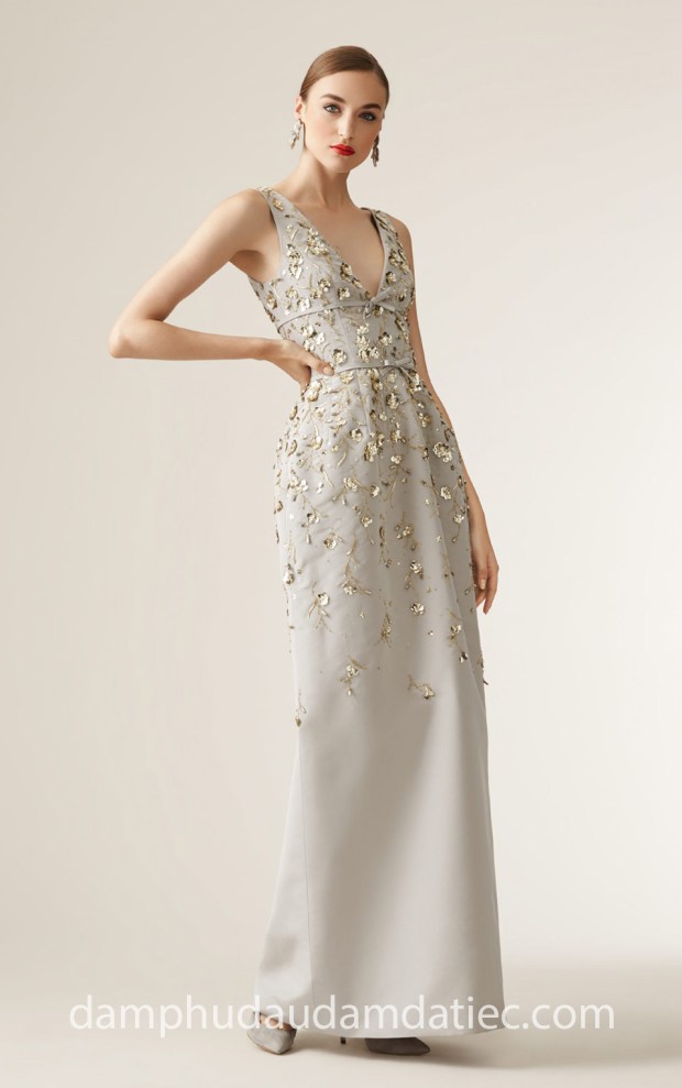 dam da tiec dep dinh da long lay Carolina Herrera Resort 17 -0106 xuong may ao cuoi cao cap meera meera bridal