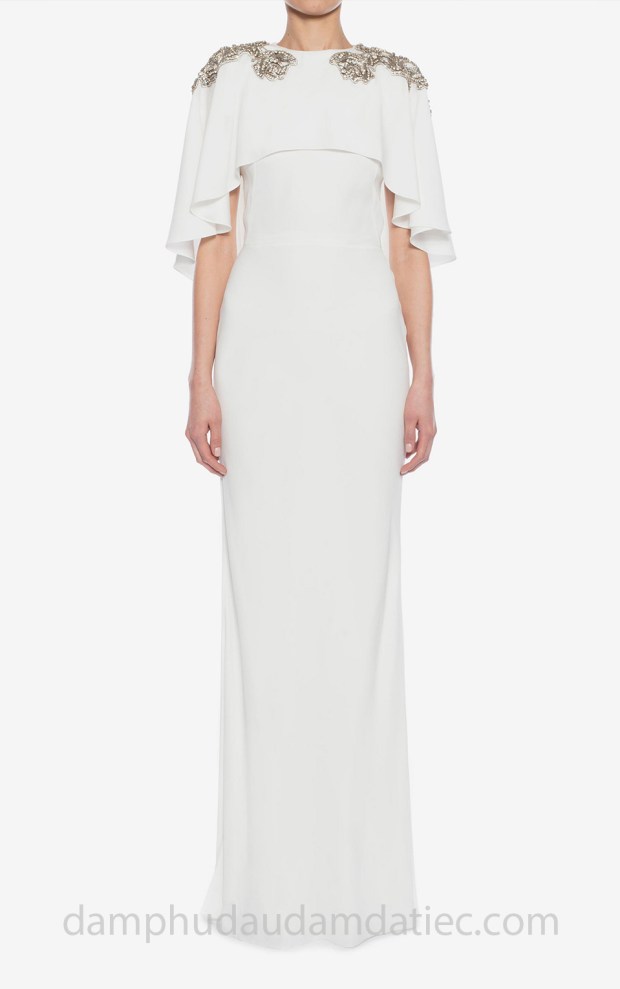 may ao cuoi dep tp hcm sai gon meera meera fashion concept dam da tiec Alexander McQueen PreFall 2018 Embroidered