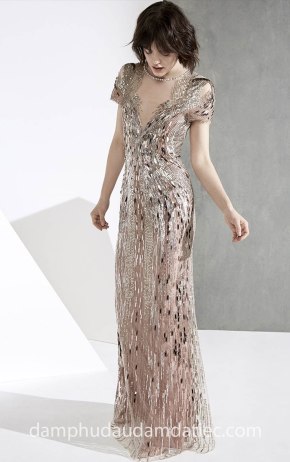 may dam da tiec dep long lon ao cuoi meera meera fashion concept bridal Jenny Packham AW18 Aurora