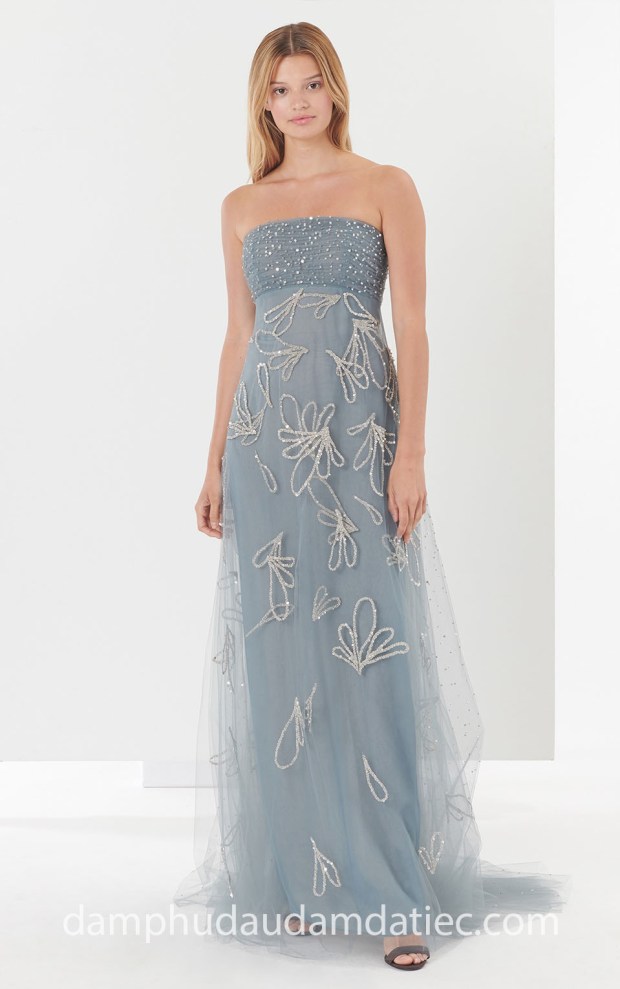 Oscar de la Renta 2018 Heart ao cuoi dep tp hcm sai gon chat luong meera meera bridal