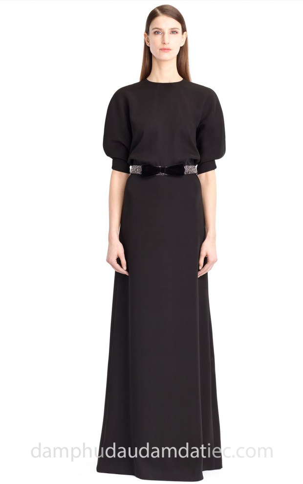 xuong may dam da tiec ao cuoi dep tp hcm meera meera bridal Lanvin Summer 2018 Satin Sable