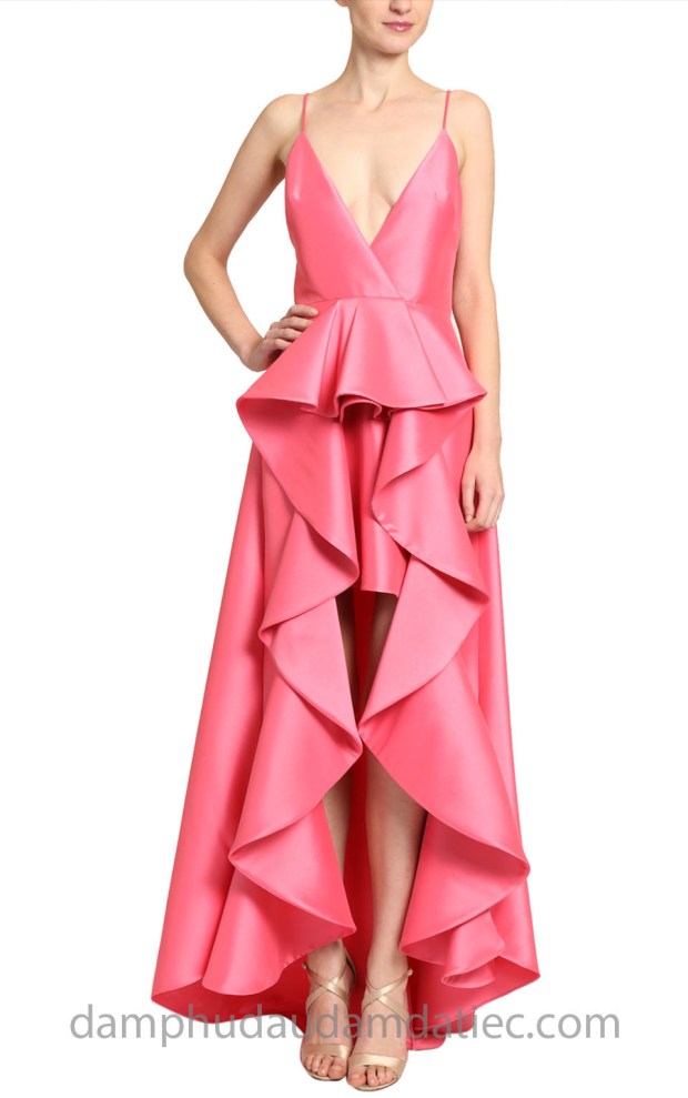 xuong may dam da tiec da hoi tp hcm meera meera fashion concept bridal Badgley Mischka High Low